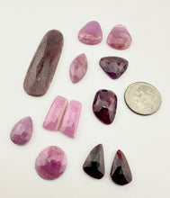 ruby and pink sapphire mixed lots