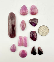 ruby and pink sapphire mixed lots