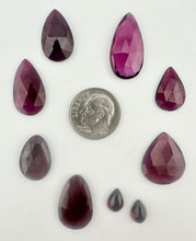 Rhodolite garnet lot