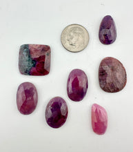 ruby and pink sapphire mixed lots